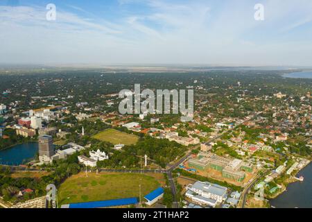 Le district de Jaffna, la région la plus septentrionale du Sri Lanka, est l'un des plus anciens sites d'habitation de la Basse-Asie du Sud Banque D'Images