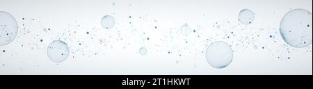 Fond de sphère abstraite avec effet plexus. Surface 3D. Illustration vectorielle. Illustration de Vecteur