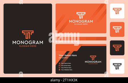 Initiales lettre TS monogramme logo collection. icônes pour le luxe d'affaires, élégant, simple. Vector Premium. carte de visite. Illustration de Vecteur