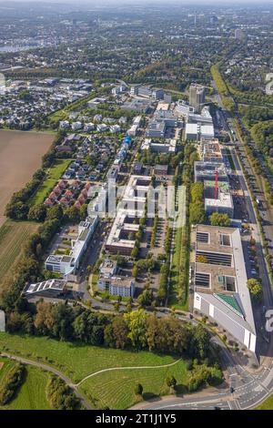 Luftbild, Stadtkrone-Ost Baustelle mit Neubau, Schüren, Dortmund, Ruhrgebiet, Rhénanie-du-Nord-Westphalie, Deutschland ACHTUNGxMINDESTHONORARx60xEURO *** vue aérienne, Stadtkrone Ost chantier avec nouveau bâtiment, Schüren, Dortmund, région de la Ruhr, Rhénanie du Nord-Westphalie, Allemagne ATTENTIONxMINESTHONORARx60xEURO crédit : Imago/Alamy Live News Banque D'Images