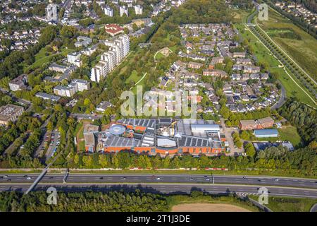 Luftbild, DASA Arbeitswelt Ausstellung Museum, leerstehendes Hochhaus Wohnkomplex Hannibal II, Dorstfeld, Dortmund, Ruhrgebiet, Rhénanie-du-Nord-Westphalie, Deutschland ACHTUNGxMINDESTHONORARx60xEURO *** vue aérienne, DASA Arbeitswelt Ausstellung Museum, immeuble résidentiel vacant Hannibal II, Dorstfeld, Dortmund, région de la Ruhr, Rhénanie du Nord-Westphalie, Allemagne ATTENTIONxMINESTHONORARx60xEURO crédit : Imago/Alamy Live News Banque D'Images