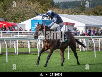 Hippodrome de Chepstow - Jump jockeys Derby 2023 Banque D'Images