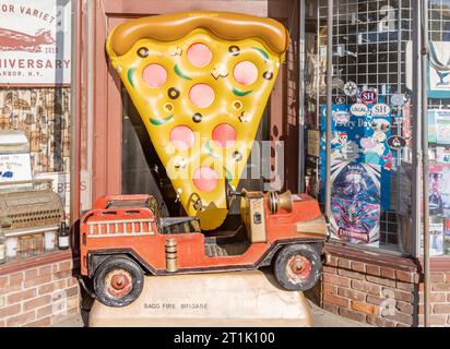 manège à pièces de monnaie Banque D'Images