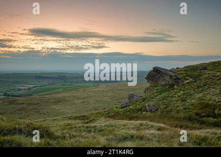 CAt's Tor (Aldgate Nick), près de Rainow, Cheshire Banque D'Images