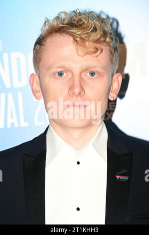 BFI Southbank, NFT1, Londres, Royaume-Uni. 14 octobre 2023. George Jaques assiste au Black Dog - BFI London film Festival 2023, Londres, Royaume-Uni. Crédit : Voir Li/Picture Capital/Alamy Live News Banque D'Images