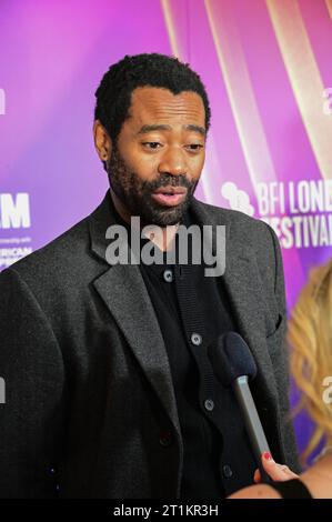 BFI Southbank, NFT1, Londres, Royaume-Uni. 14 octobre 2023. Nicholas Pinnock assiste au Black Dog - BFI London film Festival 2023, Londres, Royaume-Uni. Crédit : Voir Li/Picture Capital/Alamy Live News Banque D'Images