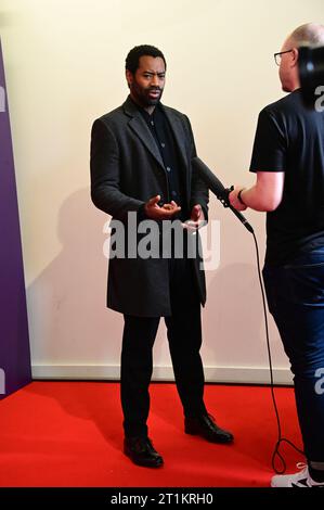BFI Southbank, NFT1, Londres, Royaume-Uni. 14 octobre 2023. Nicholas Pinnock assiste au Black Dog - BFI London film Festival 2023, Londres, Royaume-Uni. Crédit : Voir Li/Picture Capital/Alamy Live News Banque D'Images