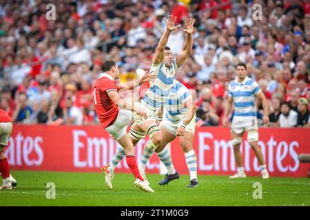 Marseille, France. 14 octobre 2023. COUPE DU MONDE DE RUGBY FRANCE 2023 match entre le pays de Galles et l'Argentine au Stade de Marseille, à Marseille, France le 14 octobre 2023. (Photo/Felipe Mondino) crédit : Agence photo indépendante/Alamy Live News Banque D'Images