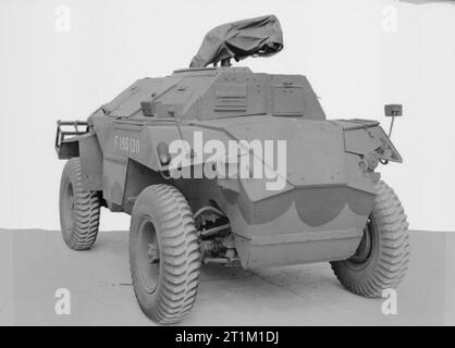 Chars et véhicules blindés de l'armée britannique 1939-45 Humber scout car Banque D'Images