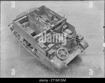 Chars et véhicules blindés de l'armée britannique de 1939 Universal carrier Mk II Banque D'Images