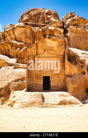Mini aventures de Little Petra Banque D'Images