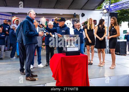 Ambert, France. 14 octobre 2023. Ambiance lors de la finale de la coupe de France des Rallyes Ambert 2023, du 12 au 14 octobre 2023 à Ambert, France - photo Damien Saulnier/DPPI crédit : DPPI Media/Alamy Live News Banque D'Images