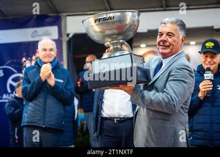 Ambert, France. 14 octobre 2023. Ambiance lors de la finale de la coupe de France des Rallyes Ambert 2023, du 12 au 14 octobre 2023 à Ambert, France - photo Damien Saulnier/DPPI crédit : DPPI Media/Alamy Live News Banque D'Images