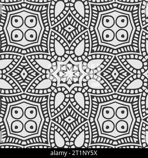 formes grammaticales de fleurs de vecteur d'art numérique et conception de motifs Illustration de Vecteur