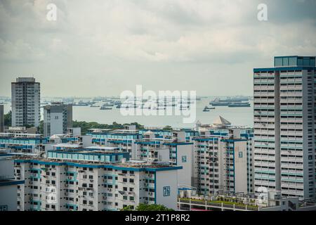 Singapour, Peranakan District de Joo Chiat Banque D'Images