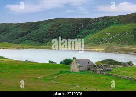 Bettyhill est un petit village situé à Sutherland, dans les Highlands écossais. Banque D'Images