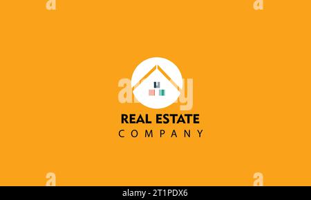 Conception de logo de bâtiment. Immobilier, concept de logo d'architecture Illustration de Vecteur
