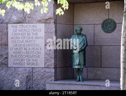 Première dame Eleanor Roosevelt Washington D.C. États-Unis Banque D'Images