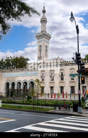 Mosquée du centre islamique, Washington, DC, États-Unis. Banque D'Images