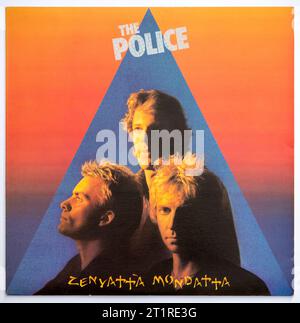 Reprise LP de Zenyatta Mondatta, le troisième album studio de The police, sorti en 1980 Banque D'Images