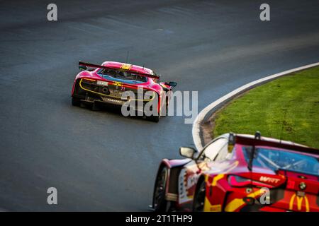 Zandvoort, pays-Bas. 15 octobre 2023. 71 HUDSPETH Sean, SGP Nicola MARINANGELI ITA, AF Corse Ferrari 488 GT3, action lors du GT World Challenge Europe propulsé par AWS 2023, du 13 au 15 octobre 2023 sur le circuit de Zandvoort, à Zandvoort, pays-Bas - photo Grégory Lenormand/DPPI crédit : DPPI Media/Alamy Live News crédit : DPPI Media/Alamy Live News Banque D'Images