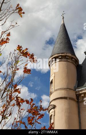 La mairie de Bourgoin-Jallieu, Bourgoin-Jallieu, France. Banque D'Images