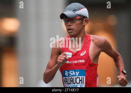 Tokyo, Japon. 15 octobre 2023. Marathon Yuki Kawauchi : Grand Championnat de Marathon (MGC) course masculine à Tokyo, Japon . Crédit : /AFLO SPORT/Alamy Live News Banque D'Images