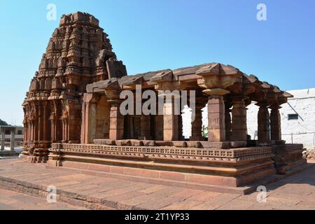 Monuments historiques antiques au Karnataka Banque D'Images