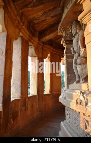 Monuments historiques antiques au Karnataka Banque D'Images