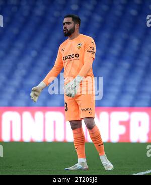 Carlos Manuel Perez de Valencia C.F. Mestalla U21. - Crystal Palace U21 - Valencia Mestalla U21, Premier League International Cup, demi-finale, Selhurst Park Stadium, Croydon, Royaume-Uni - 3 mai 2023. Banque D'Images