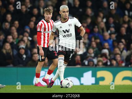 Andreas Pereira de Fulham. - Fulham contre Sunderland, Emirates FA Cup, 4e tour, Craven Cottage Stadium, Londres, Royaume-Uni - 28 janvier 2023. Usage éditorial uniquement - des restrictions DataCo s'appliquent. Banque D'Images