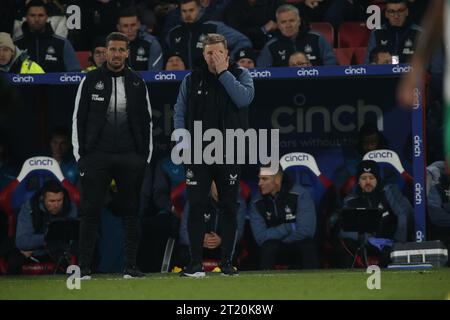 - Crystal Palace v Newcastle United, Premier League, Selhurst Park Stadium, Croydon, Royaume-Uni - 21 janvier 2023. Usage éditorial uniquement - des restrictions DataCo s'appliquent. Banque D'Images