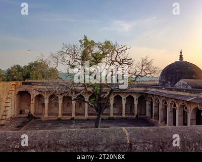 JAMA Masjid, Chanderi, Madhya Pradesh, Inde. Banque D'Images