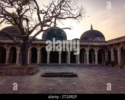 JAMA Masjid, Chanderi, Madhya Pradesh, Inde. Banque D'Images