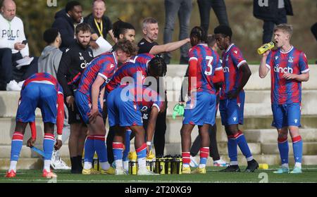 Rob Quinn Manager de Crystal Palace U18. - Crystal Palace U18 contre Fulham U18, U18 Premier League South, Crystal Palace Academy, Londres. - 29 octobre 2022. Usage éditorial uniquement - des restrictions DataCo s'appliquent. Banque D'Images