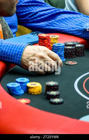 Rouen (nord-ouest de la France) : Winamax Poker Tour Banque D'Images