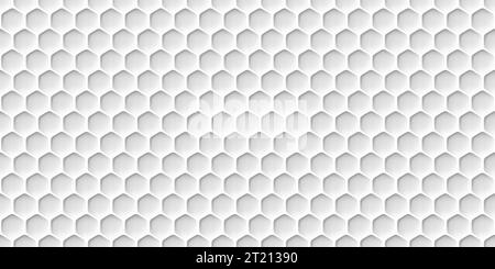 Fond blanc avec imitation de la texture en nid d'abeille de balle de golf. Motif sport abstrait sans couture. Illustration vectorielle Illustration de Vecteur