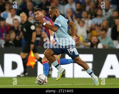 Bryan Mbeumo de Brentford. - Crystal Palace v Brentford, Premier League, Selhurst Park, Croydon, Royaume-Uni - 30 août 2022 usage éditorial uniquement - des restrictions DataCo s'appliquent Banque D'Images