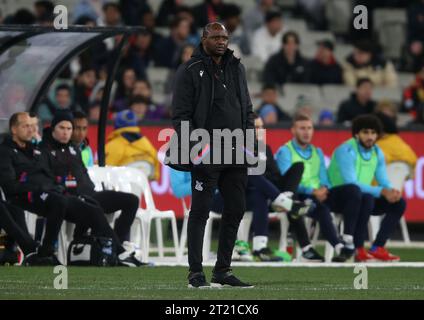 Patrick Vieira Manager de Crystal Palace lors du match entre Crystal Palace et Manchester United au MCG le 19 juillet 2022. Manchester United contre Melbourne Victory, MCG Stadium, Melbourne. - 19 juillet 2022. Usage éditorial uniquement Banque D'Images