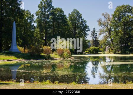 Cimetière et arboretum de Spring Grove, Cincinnati, Ohio Banque D'Images