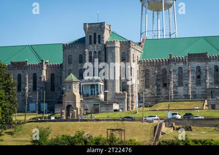 Pénitencier de l'État du Kentucky, Eddyville, Kentucky. Aussi connu sous le nom de Château sur le Cumberland, c'est une prison à sécurité maximale et supermax. Banque D'Images