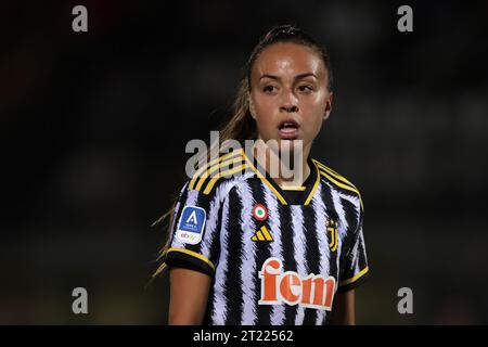 Biella, Italie. 15 octobre 2023. Julia Grosso de la Juventus lors du match Serie A Femminile au Stadio Vittorio Pozzo, Biella. Le crédit photo devrait se lire : Jonathan Moscrop/Sportimage crédit : Sportimage Ltd/Alamy Live News Banque D'Images