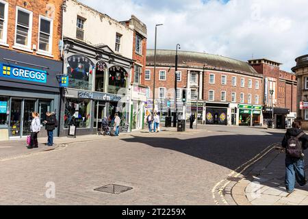 Chesterfield, Derbyshire, Peak District, Royaume-Uni, Angleterre, Chesterfield Town, Chesterfield Town centre, Chesterfield UK, Chesterfield Derbyshire, ville, Banque D'Images