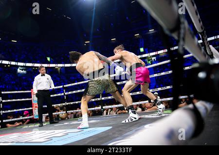 Manchester, Royaume-Uni. Logan Paul combat Dillon Danis lors de Prime Card à Manchester Arena. Paul a gagné par disqualification. Crédit : Benjamin Wareing / Alamy Live News Banque D'Images