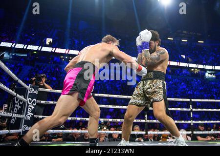 Manchester, Royaume-Uni. Logan Paul combat Dillon Danis lors de Prime Card à Manchester Arena. Paul a gagné par disqualification. Crédit : Benjamin Wareing / Alamy Live News Banque D'Images