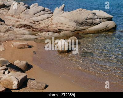 San Teodoro, Sardaigne, Italie. Capo Coda Cavallo Banque D'Images