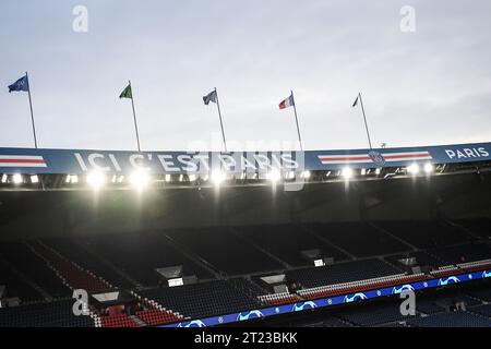 Paris, France. 19 septembre 2023. Illustration lors du match de football du Groupe F de l'UEFA Champions League entre le Paris Saint Germain et le Borussia Dortmund le 19 septembre 2023 au Parc des Princes à Paris - photo Matthieu Mirville/DPPI crédit : DPPI Media/Alamy Live News Banque D'Images