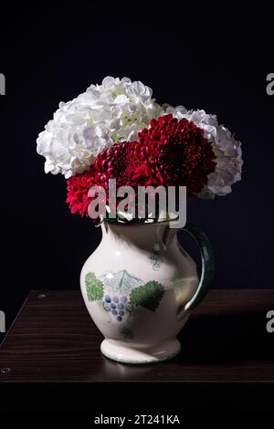 portrait d'un bouquet dans un pot Banque D'Images
