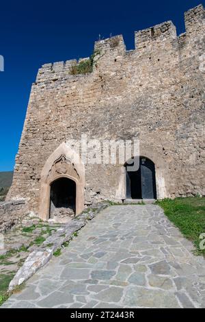 Forteresse de Jajce à Jajce, Bosnie-Herzégovine Banque D'Images