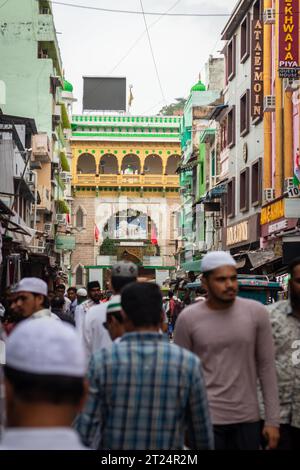 Ancien tombeau soufi de saint soufi Khawaja Moinuddin Chishti dargah au jour image est prise à Khwaja Gharib Nawaz Dargah Sharif à ajmer rajasthan inde o Banque D'Images